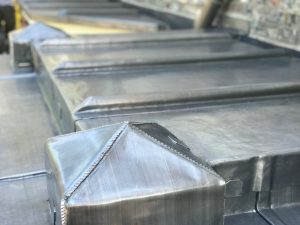 Close up shot of lead detailing work by GNR Roofing