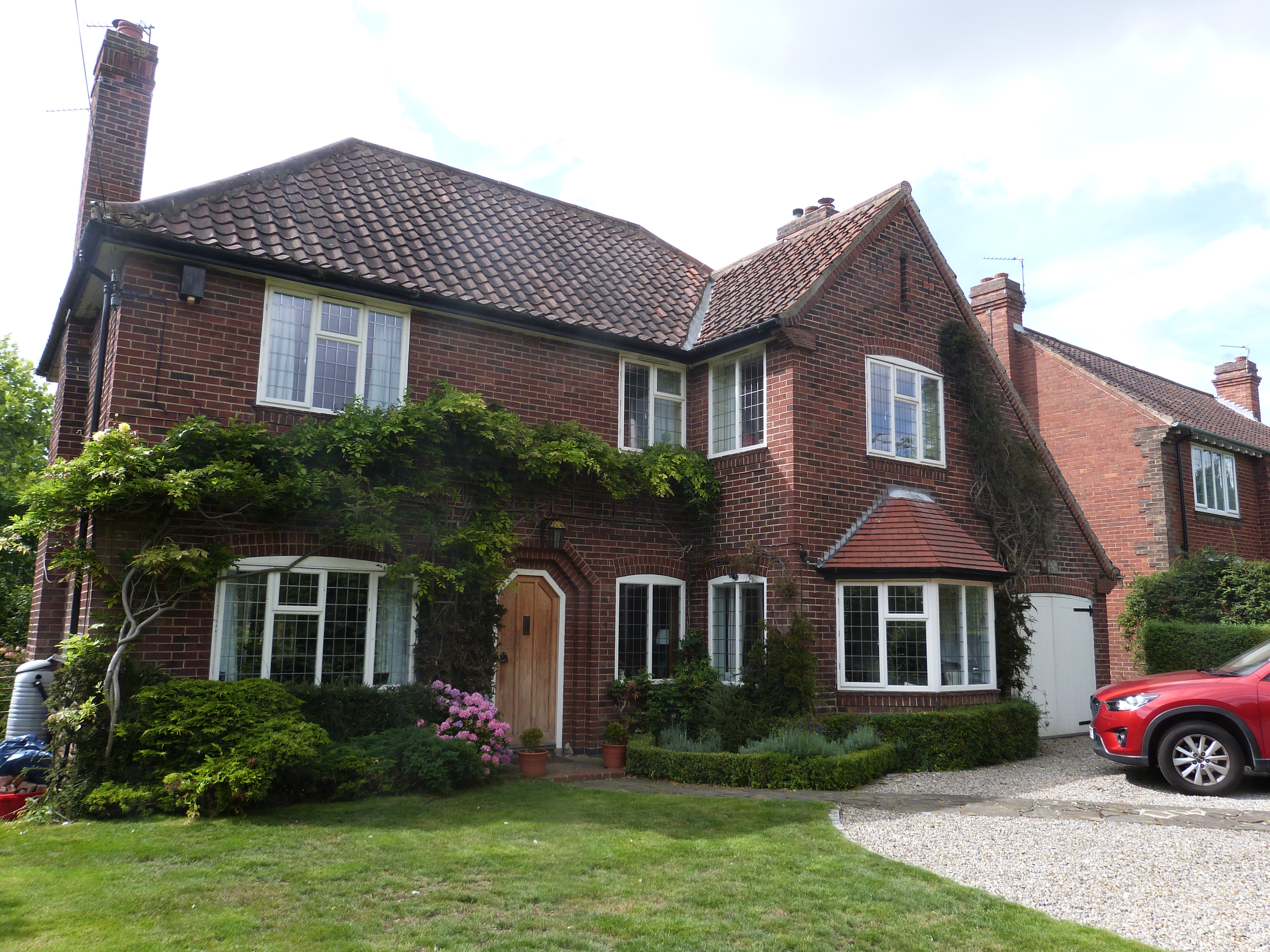 Front elevation of house in Haxby