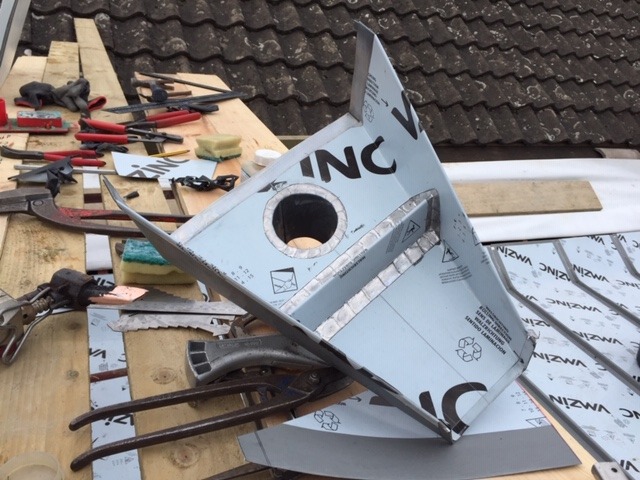 Bespoke rainwater goods zinc roofing GNR