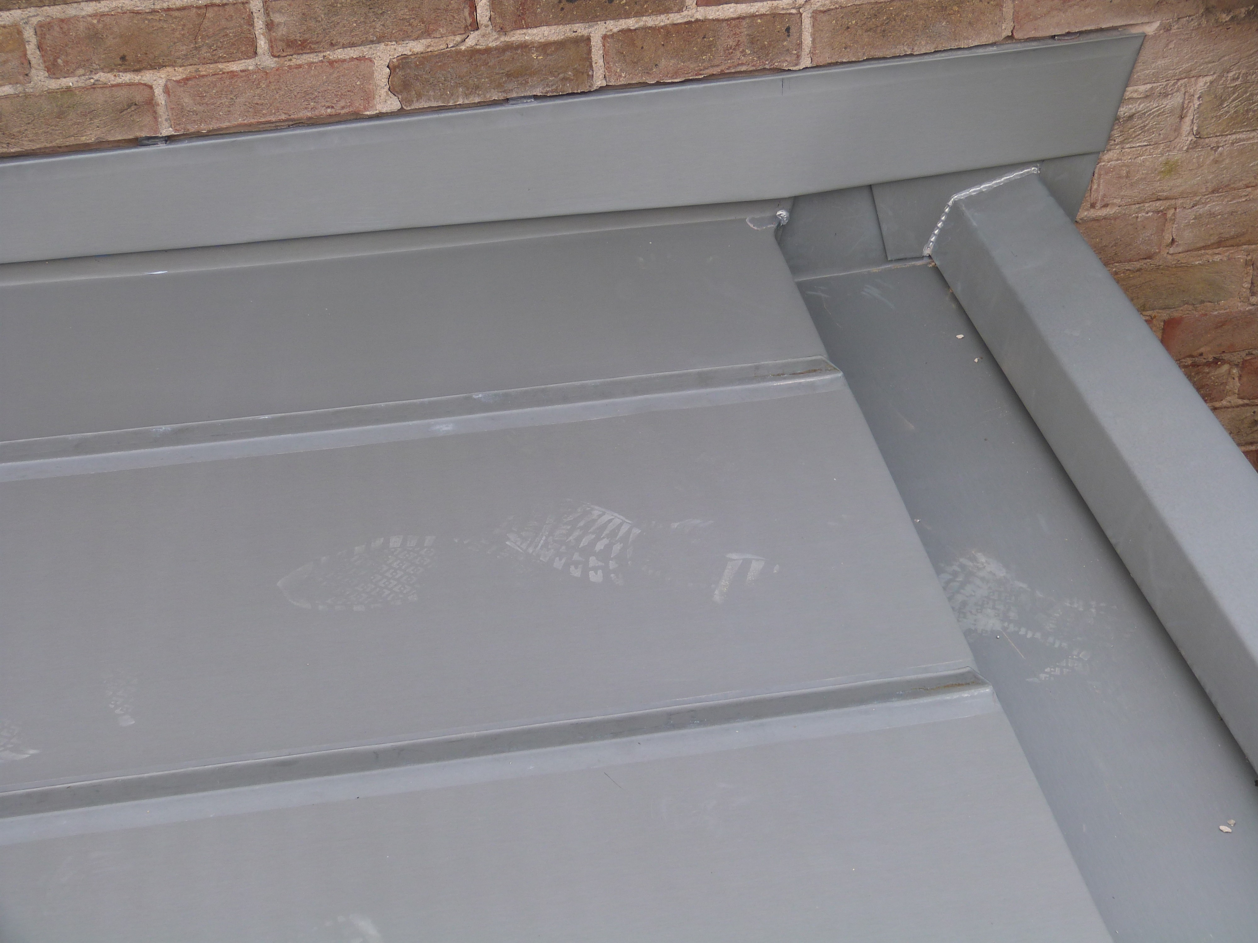 Valley details zinc roofing project GNR Roofing