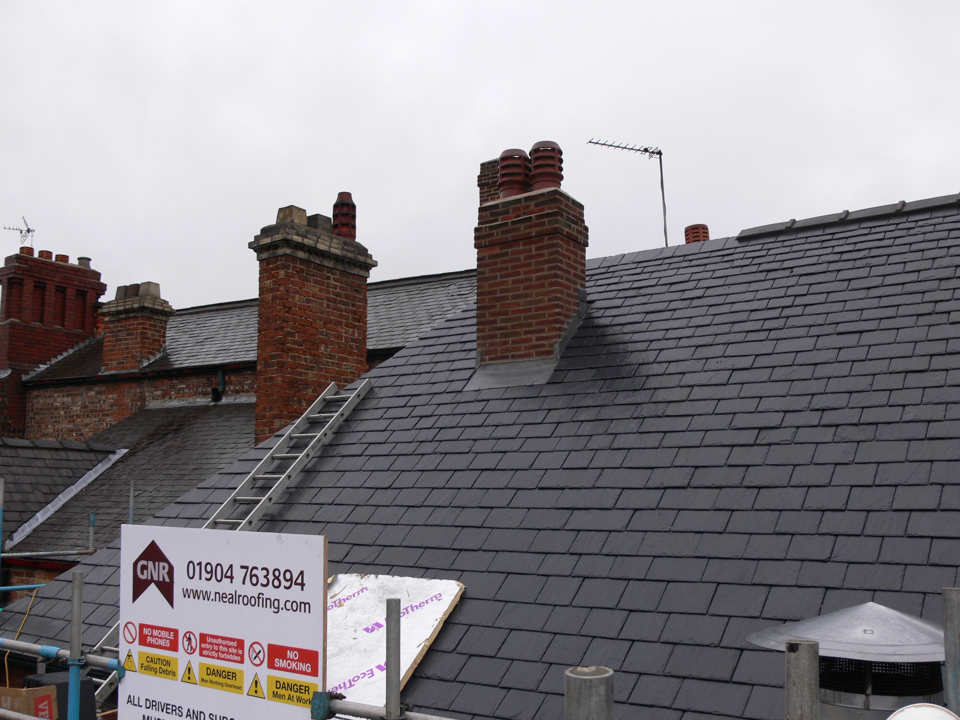 The Mount York Spanish Slate Roofing GNR