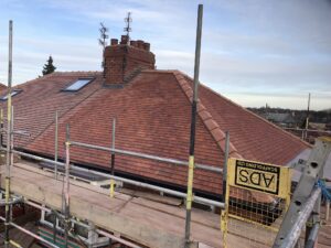 re roofing a semi detached house