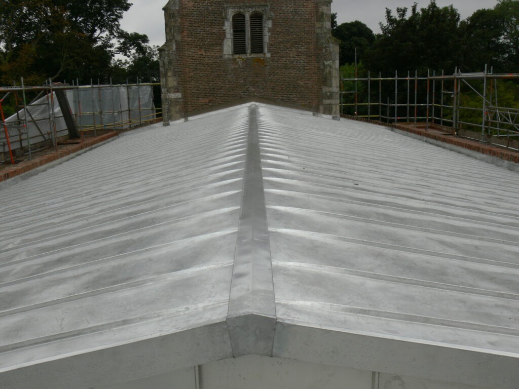 standing seam roofing