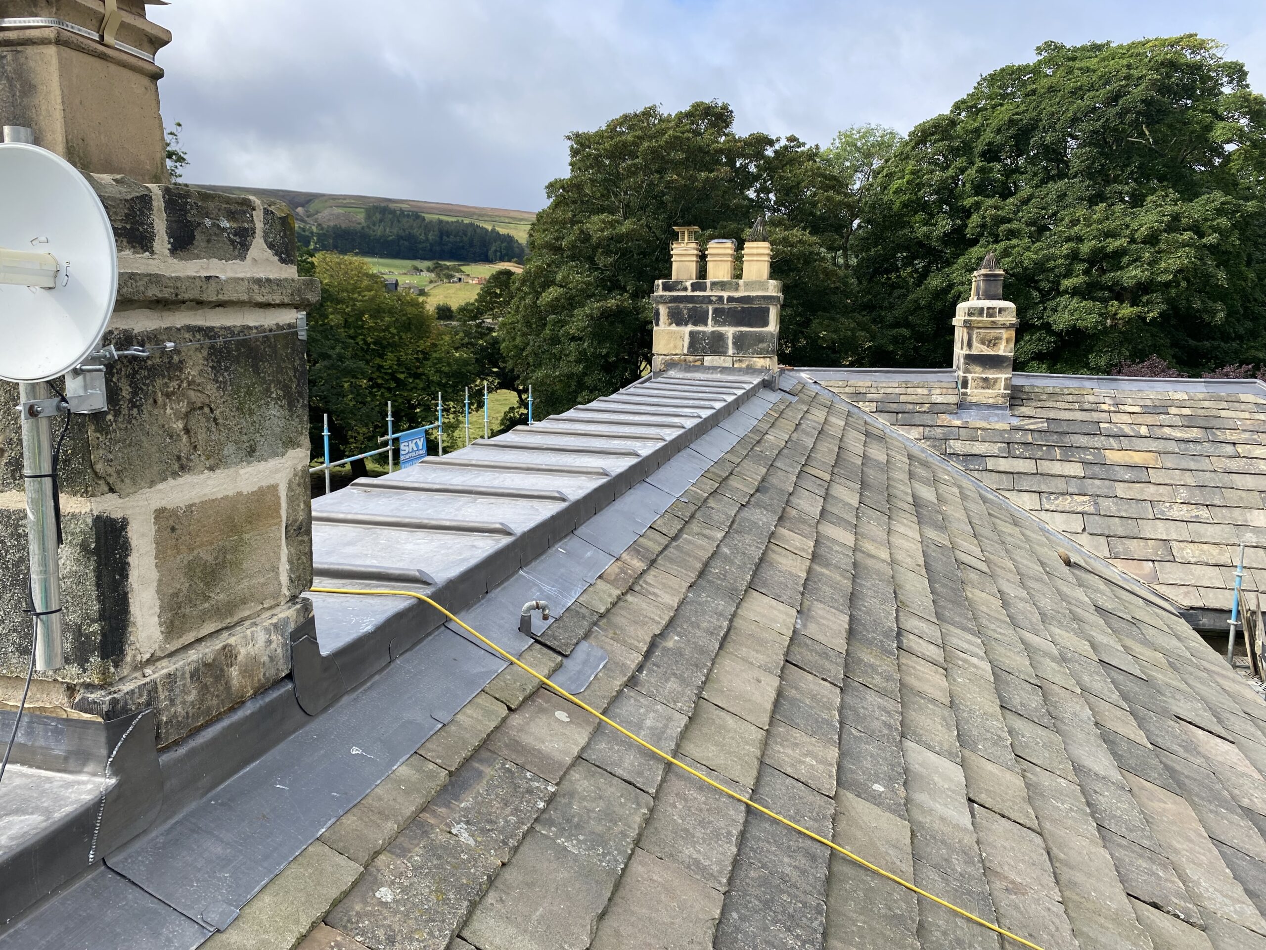 stone slate roofing