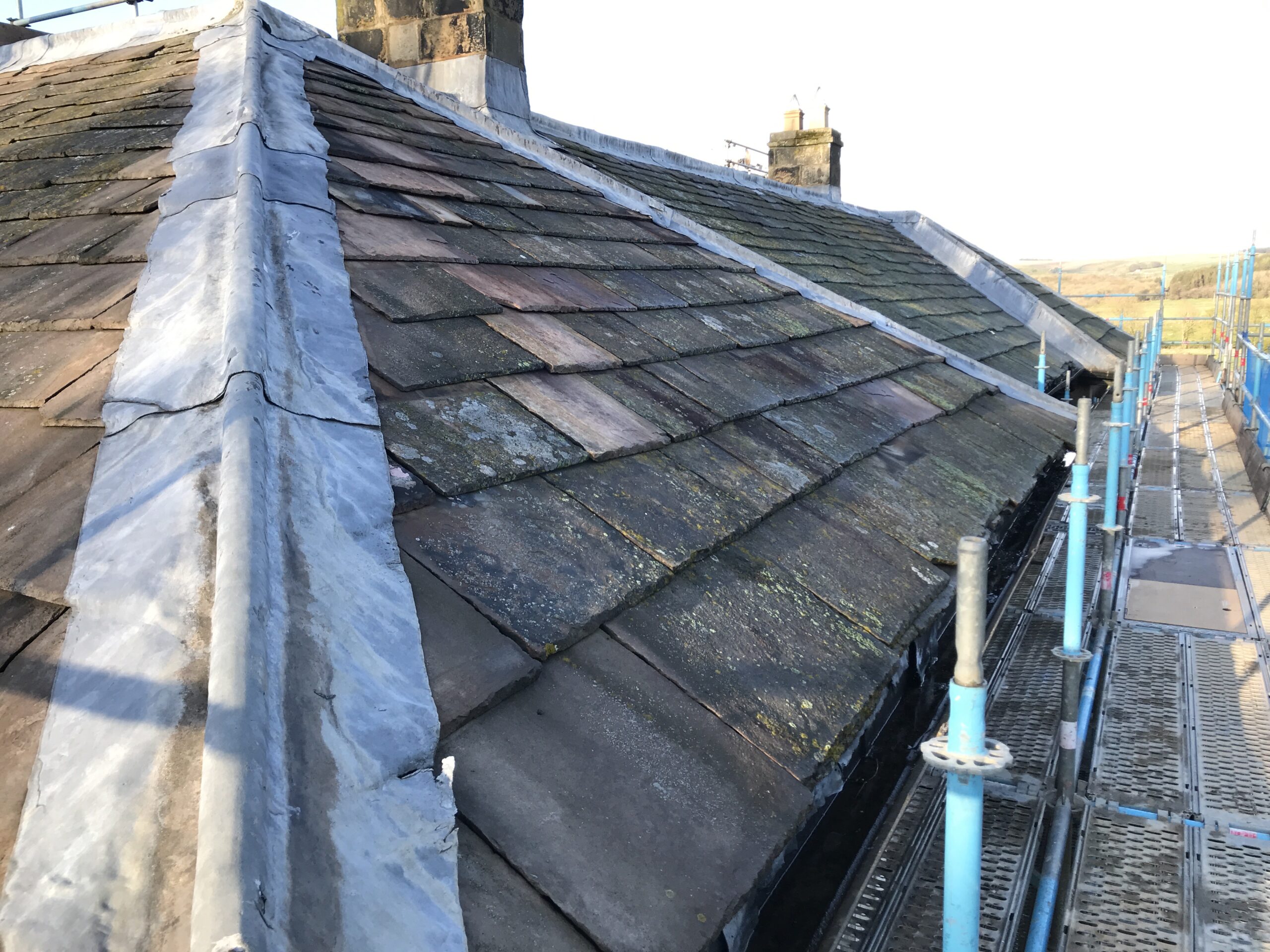 slate roof repair