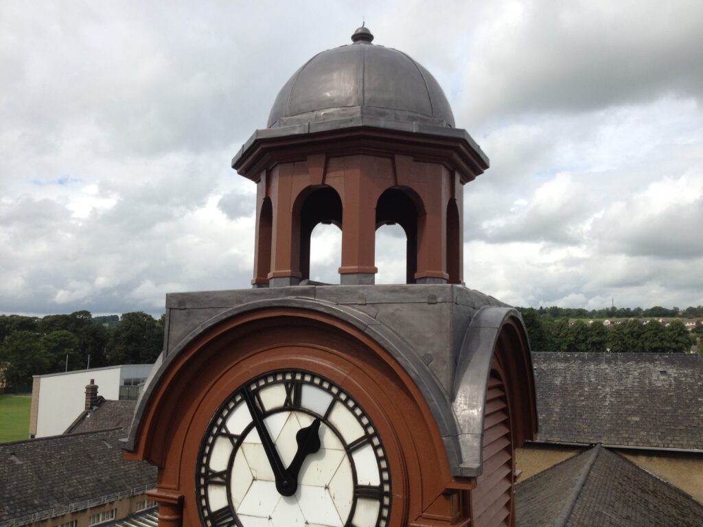 lead clock tower