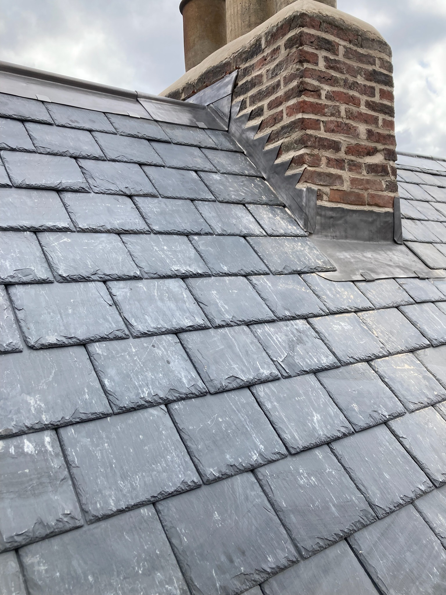 re roofing a terraced house