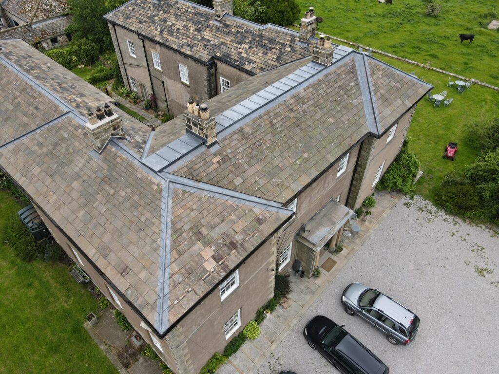 heritage roof work with leadwork