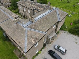 heritage roof work with leadwork