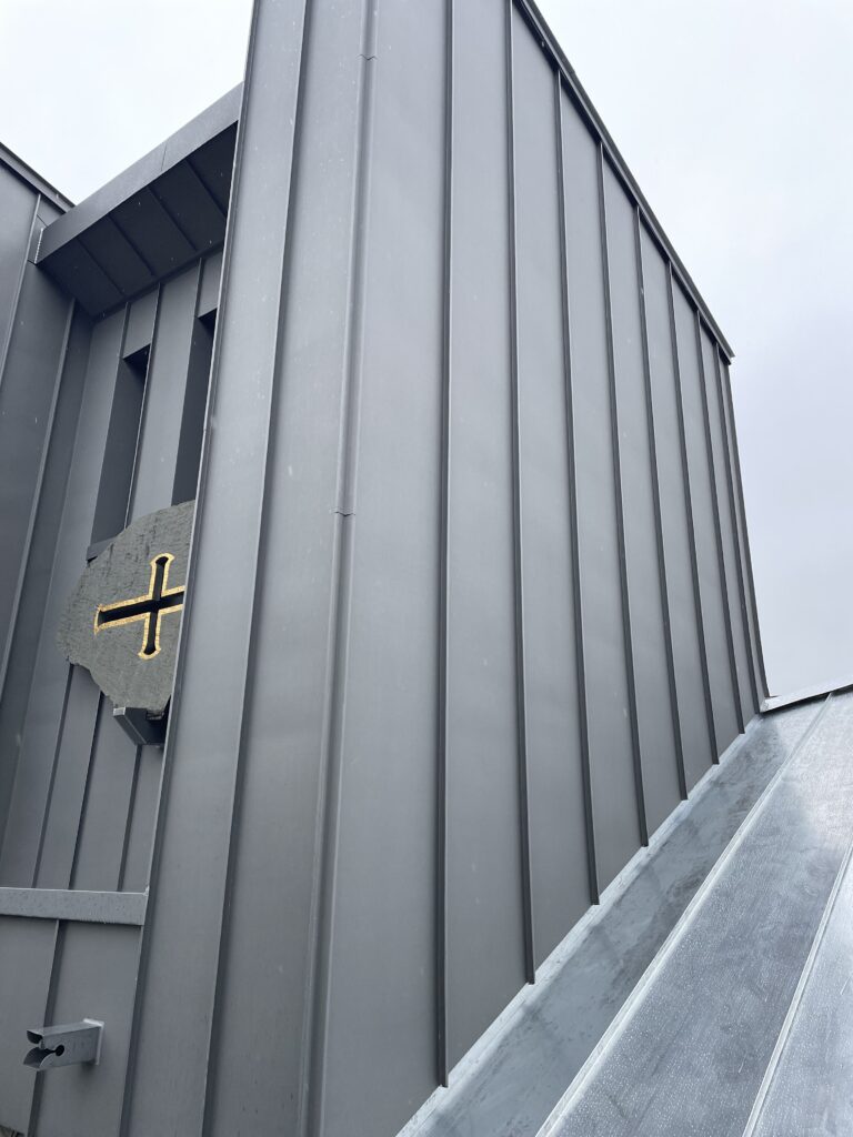vertical zinc cladding