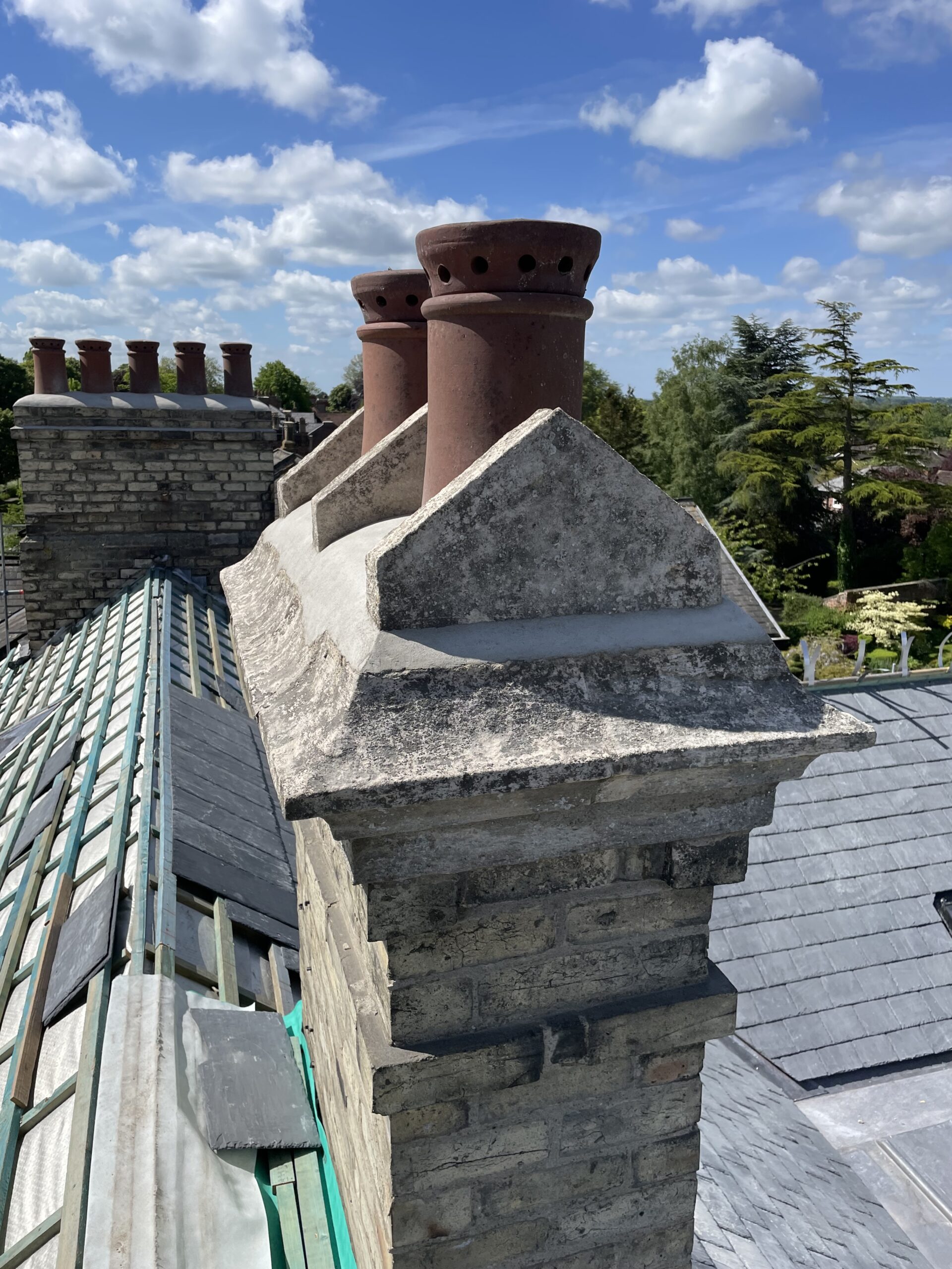 roofing listed builsings