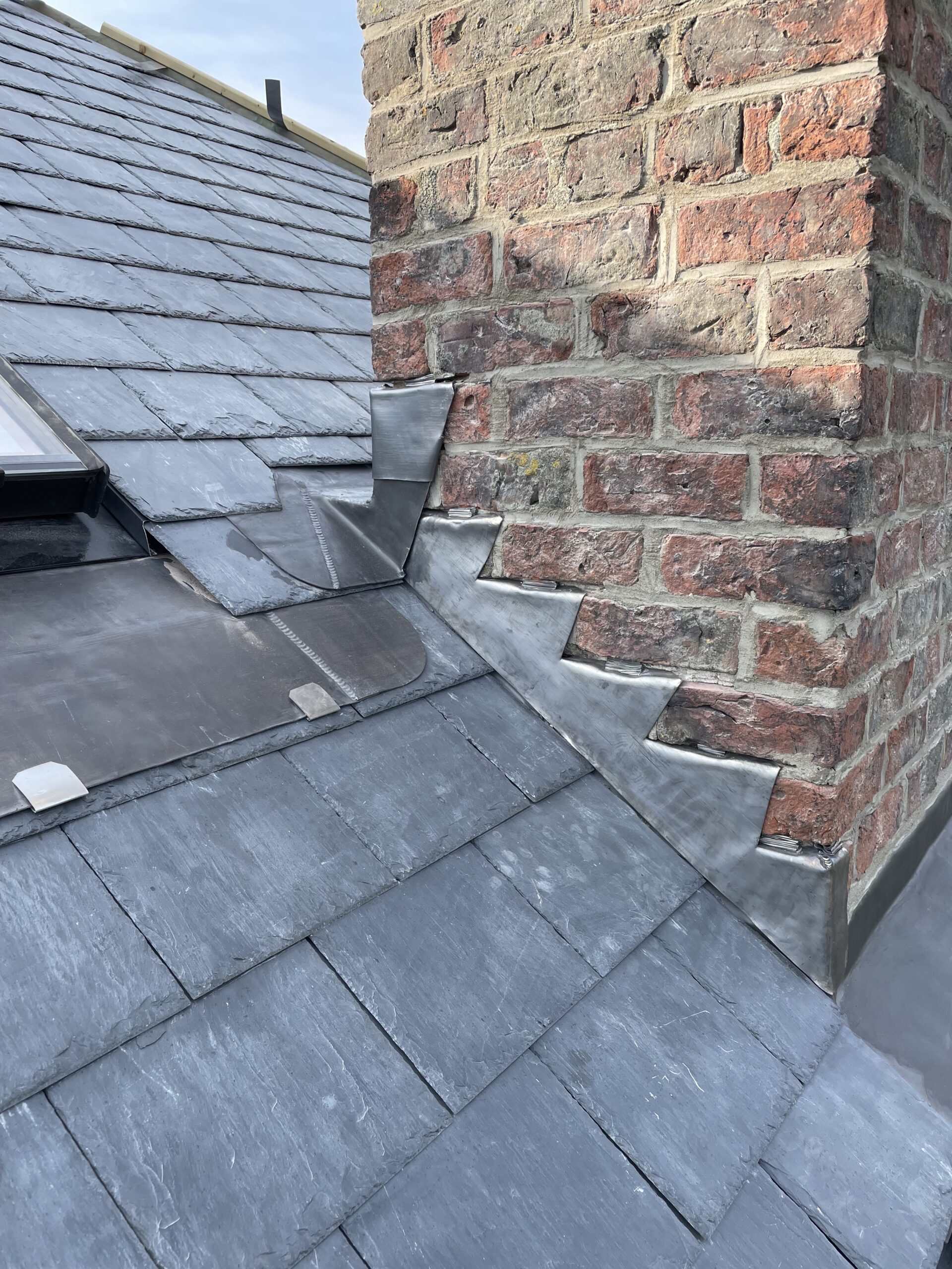 lead stepped flashing
