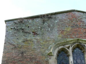 masonry repairs st Marys church watton