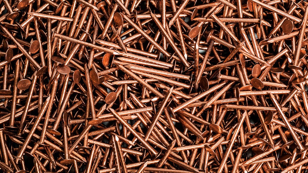 copper roofing nails