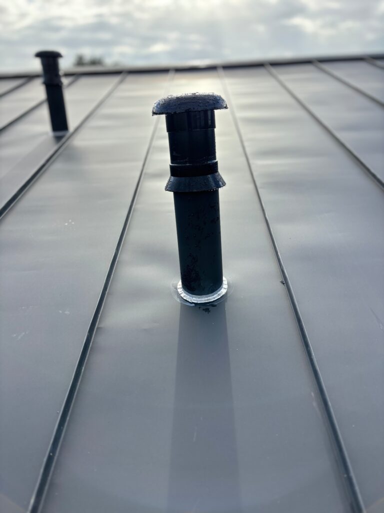 zinc roof penetration