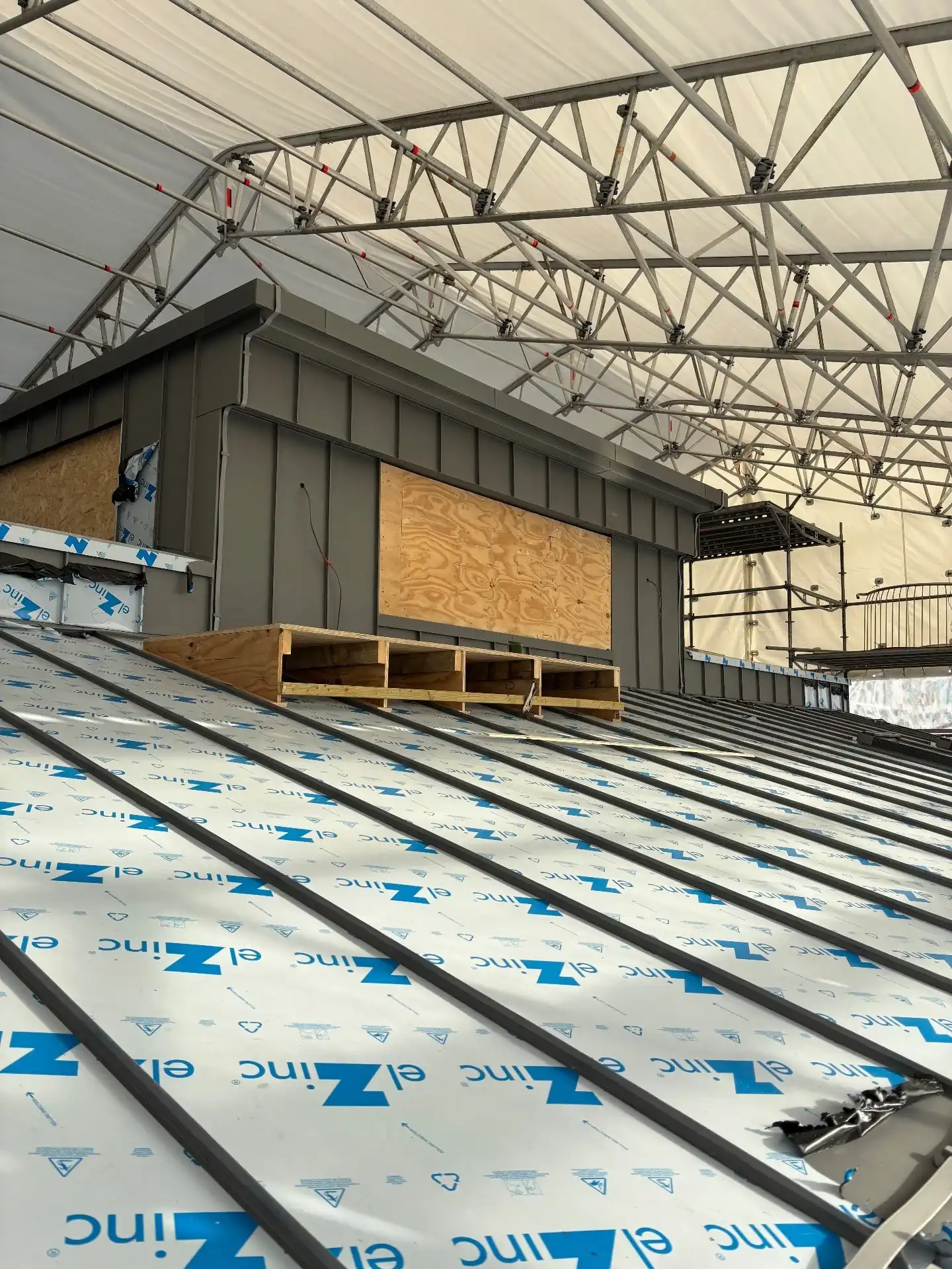 Joinery for Zinc